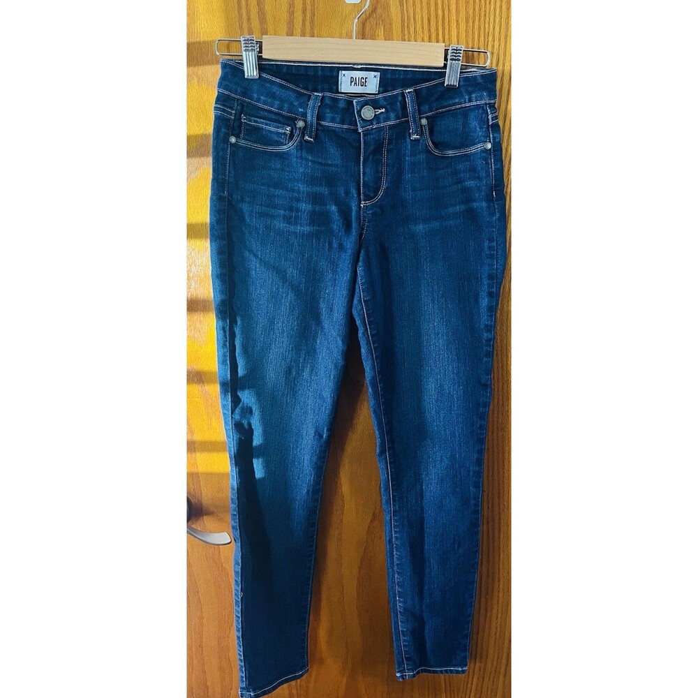 Paige Verdugo Ankle Ann Lee Jeans - Women’s Dark Wash Size 27 Skinny